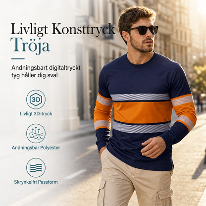 👕Lediga långärmade t-shirts för män