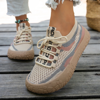 👟Andningsbara sticksneakers för kvinnor, moderiktig design