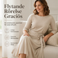 💎 Exklusivt erbjudande – A-linjeformad midiklänning för damer i ribbat stickat 👗 Rund hals, 3/4-ärmar och bekväm passform med fickor ✨