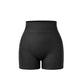 Kvinnors högmidjade vadderade shapewear-shorts med magkontroll
