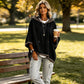 🐆 Nytt & trendigt ✨ Damhoodie med leopardmönster – Bekväm tröja med trendigt djurmönster