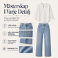 👖Vida jeans med söm fram för kvinnor