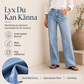 👖Vida jeans med söm fram för kvinnor