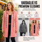 ✈️Fri frakt🧥🔥 50 % RABATT UNDER BEGRÄNSAD TID! Tjock halvlång jacka med huva för dam – varm, bekväm och skyddande ❄️✨