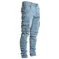 ⏳Begränsad tid – 50% rabatt⏰🔥Cargobyxor i denim för män👖