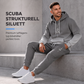 📢🎉50 % rabatt!!!🛍️✨Set med 3D-digitaltryckt långärmad huvtröja och byxor för herrar, avslappnad träningsdräkt för våren och hösten