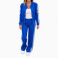 ✈️Fri frakt📢🎉50 % rabatt!!!🛍️✨Randigt, sportigt loungewear-set för damer