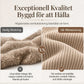📢📢50 % rabatt!!!🎉✨Avslappnat stickat set i två delar för damer: stickad kofta och vida byxor