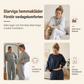 ✨ Bekväm favorit 🤎 2-delat loungewear-set för damer med huva och vida byxor – mjukt, avslappnat och stilfullt