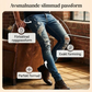 👖50 % RABATT!🔥Snygga, blekta skinny-jeans för män – Slim fit med avsmalnande passform, andningsbar bomull och trendiga slitna detaljer