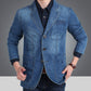 ✈️Fri frakt🍂Höstens bästsäljare|Den Perfekta Balansen Mellan Stil & Komfort – Denim Blazer för Män