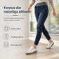 📢🎉50 % rabatt!!!🛍️✨Dammjeans med hög midja, dragkedja, slim fit, mörk tvätt och bred elastisk midja