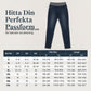 📢🎉50 % rabatt!!!🛍️✨Dammjeans med hög midja, dragkedja, slim fit, mörk tvätt och bred elastisk midja