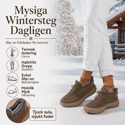 🌸Stor rea – 50 % rabatt💖Casual vinterskor för damer med plyschfoder