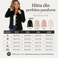 🔥 Dagens specialerbjudande – Elegant rynkad peplum-kavaj för damer ✨ feminin silhuett, peplum-snitt, elegant