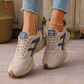 ⏰ Sista dagen på rean – 50 % RABATT ✨Lätta, avslappnade sneakers för damer med plattformssula