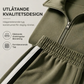 Set med ledig sweatshirt och vida byxor för kvinnor