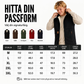 ❄️ Unisex-vinterväst med plyschfoder – mysig, varm och passar alltid