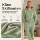 Fri frakt✈️Lösning för män: Halv-zip huvtröja med bredbyxor i avslappnad stil