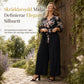 📢🎉50 % rabatt!!!🛍️✨Elegant jumpsuit med blommönster, omlott-V-ringning, vida ben, snörning i midjan och rynkade 3/4-ärmar