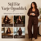✈️Fri frakt🏆 Bästsäljare — 3-delat stickat loungewear-set för damer ✨ ultramjukt stickat med bekväm passform för hemmet och avslappnade utflykter
