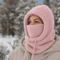 Unisex vindtät och värmande cykelbalaclava