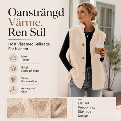 📢🎉50 % rabatt!!!🛍️✨Varm sherpa-väst för damer till fritidsbruk