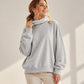 Kvinnors lediga sweatshirt med krage – Mjuk, bekväm och tidlös för vardagen 👚✨