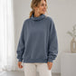 Kvinnors lediga sweatshirt med krage – Mjuk, bekväm och tidlös för vardagen 👚✨