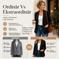 📢🎉50 % rabatt!!!🛍️✨Klassisk damblazer med enknappsstängning