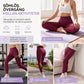 Högmidjade sömlösa ribbade yogabyxor – träningsleggings för gym och träning